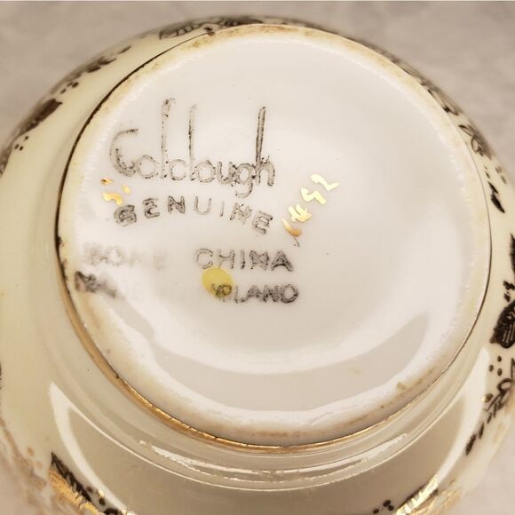 Colclough bone china teacup gold floral daisy - Picture 7 of 13